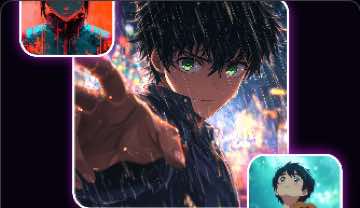 Cyberpunk Anime Avatar