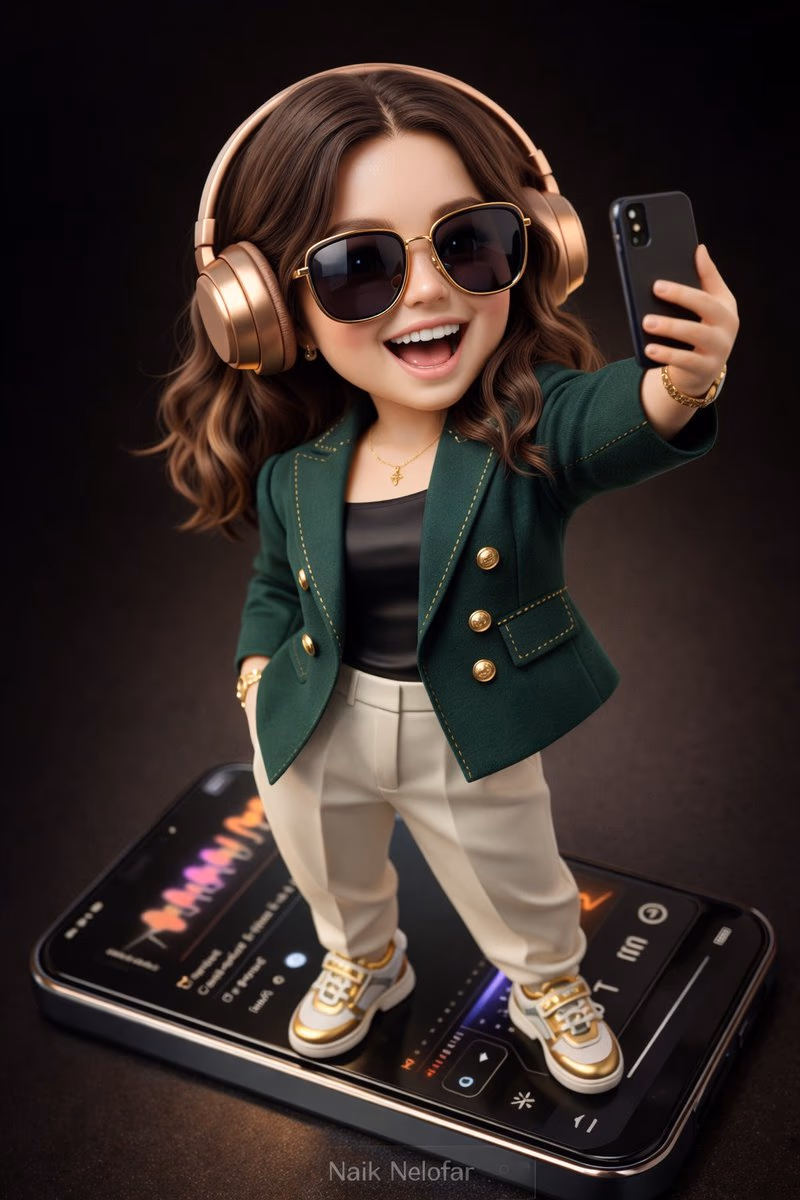 Cute 3D Stylized Chibi