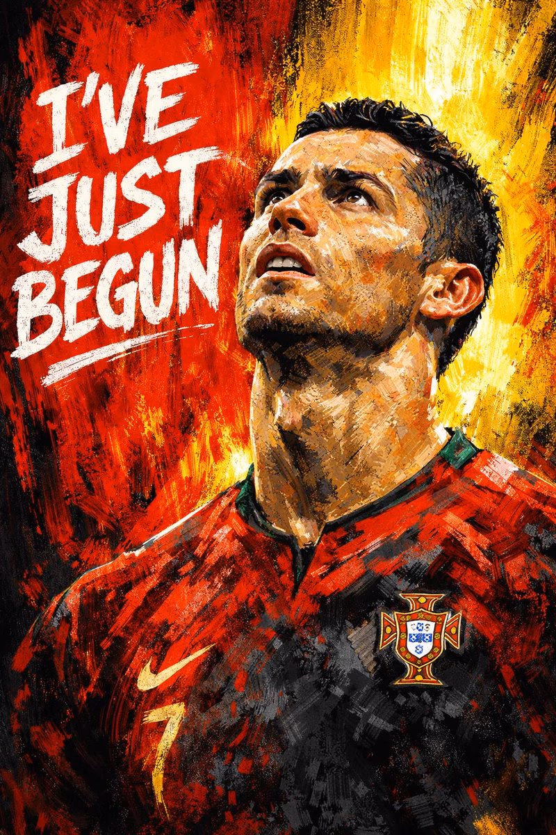 Heroic Footballer Painting